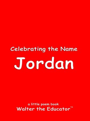 cover image of Celebrating the Name Jordan